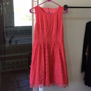 Jessica Simpson Coral Dress